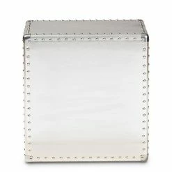 Baxton Studio Armel Silver 3-Drawer Nightstand 5 Baxton Studio Armel Silver 3-Drawer Nightstand -Baxton Studio Sales unnamed file 2449