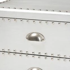 Baxton Studio Armel Silver 3-Drawer Nightstand 6 Baxton Studio Armel Silver 3-Drawer Nightstand -Baxton Studio Sales unnamed file 2450