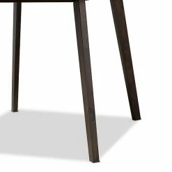 Baxton Studio Britte Dining Table & Chair 5-Piece Set Beige Khaki -Baxton Studio Sales unnamed file 2481