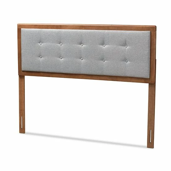 Baxton Studio Sarine Headboard Light Gray 5 Baxton Studio Sarine Headboard Light Gray - Image 5