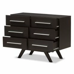 Baxton Studio Mid-Century 6-Drawer Dresser Medium Brown -Baxton Studio Sales unnamed file 2507