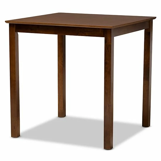 Baxton Studio Lenoir Brown Pub Dining Table 1 Baxton Studio Lenoir Brown Pub Dining Table