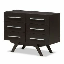 Baxton Studio Mid-Century 6-Drawer Dresser Medium Brown -Baxton Studio Sales unnamed file 2510
