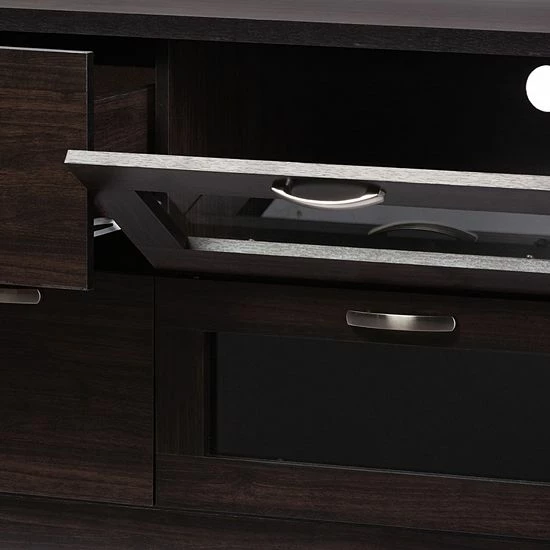 Baxton Studio Adelino 63-in. TV Cabinet 3 Baxton Studio Adelino 63-in. TV Cabinet - Image 3