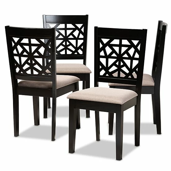 Baxton Studio Jackson Dining Chair 4-piece Set Gray Espresso Baxton Studio Jackson Dining Chair 4-piece Set Gray Espresso -Baxton Studio Sales unnamed file 2515