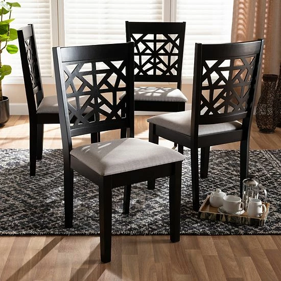 Baxton Studio Jackson Dining Chair 4-piece Set Gray Espresso Baxton Studio Jackson Dining Chair 4-piece Set Gray Espresso -Baxton Studio Sales unnamed file 2516