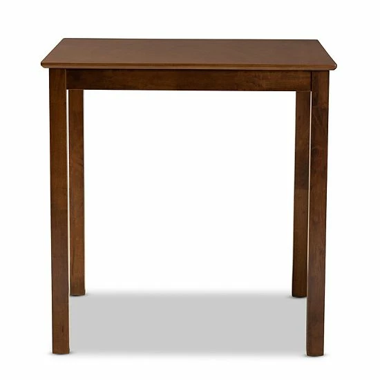 Baxton Studio Lenoir Brown Pub Dining Table 3 Baxton Studio Lenoir Brown Pub Dining Table - Image 3