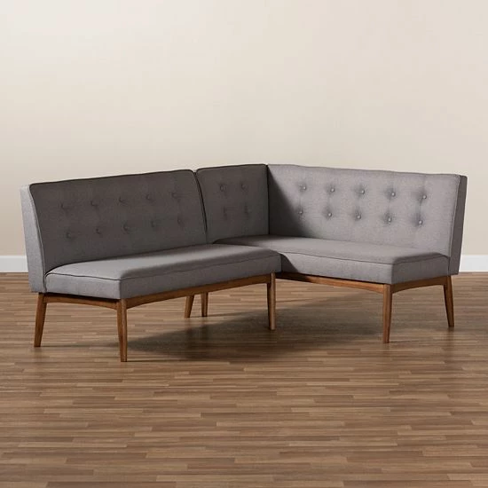 Baxton Studio Arvid Bench 3 Baxton Studio Arvid Bench - Image 3