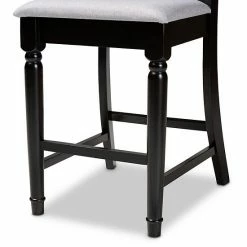 Baxton Studio Verina Counter Stool 2-piece Set Gray -Baxton Studio Sales unnamed file 2578
