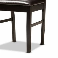 Baxton Studio Irma Dining Table & Chair 5-piece Set -Baxton Studio Sales unnamed file 2622