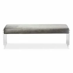 Baxton Studio Hildon Modern Bench Gray -Baxton Studio Sales unnamed file 2638