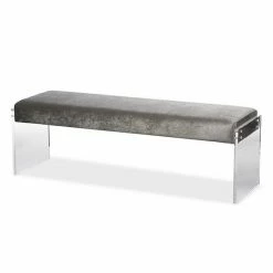 Baxton Studio Hildon Modern Bench Gray -Baxton Studio Sales unnamed file 2640
