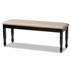 Baxton Studio Corey Dining Bench Gray Walnut -Baxton Studio Sales unnamed file 2654