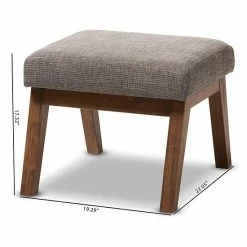 Baxton Studio Aberdeen Mid-Century Modern Ottoman -Baxton Studio Sales unnamed file 2658