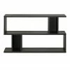 Baxton Studio Goodwin 2-Shelf Modern Bookshelf