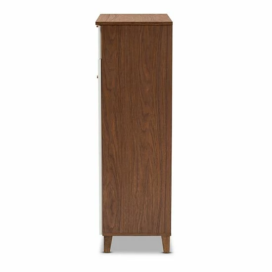 Baxton Studio Coolidge 5-Shelf Shoe Storage Cabinet 5 Baxton Studio Coolidge 5-Shelf Shoe Storage Cabinet - Image 5