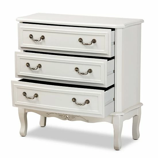 Baxton Studio Gabrielle Storage Cabinet 3 Baxton Studio Gabrielle Storage Cabinet - Image 3