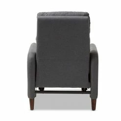 Baxton Studio Mid-Century Lounge Chair Recliner Gray -Baxton Studio Sales unnamed file 2710