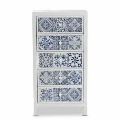 Baxton Studio Alma 5-Drawer Storage Cabinet -Baxton Studio Sales unnamed file 2765