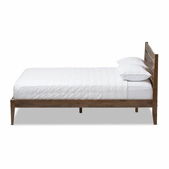 Baxton Studio Elmdon Slatted Platform Bed 3 Baxton Studio Elmdon Slatted Platform Bed - Image 3