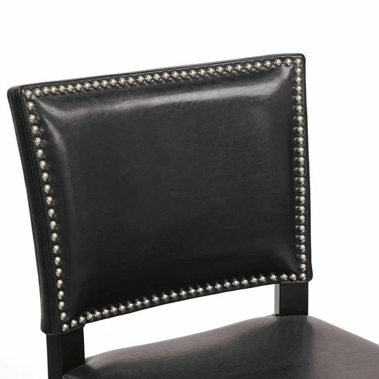 Baxton Studio 2-piece Aries Bar Stool Set White 4 Baxton Studio 2-piece Aries Bar Stool Set White - Image 4