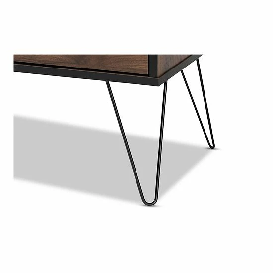 Baxton Studio Charis Bookcase Storage Cabinet 7 Baxton Studio Charis Bookcase Storage Cabinet - Image 7