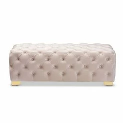 Baxton Studio Avara Ottoman Beige -Baxton Studio Sales unnamed file 2865
