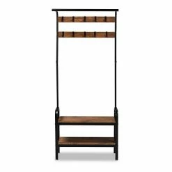 Baxton Studio Aislin Coat Rack Shelving Unit 9 Baxton Studio Aislin Coat Rack Shelving Unit -Baxton Studio Sales unnamed file 288