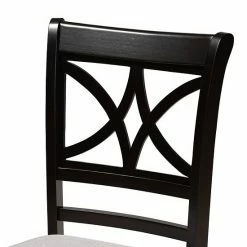 Baxton Studio Julia Dining Table & Chair 5-piece Set -Baxton Studio Sales unnamed file 2914