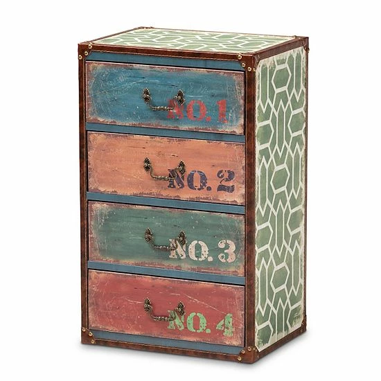Baxton Studio Amandine Storage Cabinet 1 Baxton Studio Amandine Storage Cabinet