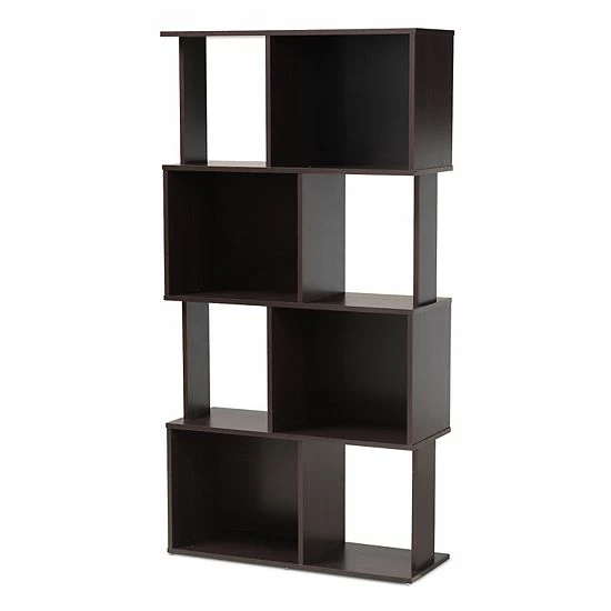 Baxton Studio Riva Bookcase 1 Baxton Studio Riva Bookcase