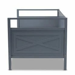 Baxton Studio Cintia Twin Daybed Gray 12 Baxton Studio Cintia Twin Daybed Gray -Baxton Studio Sales unnamed file 2943