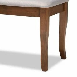 Baxton Studio Cornelie Gray Dining Bench 8 Baxton Studio Cornelie Gray Dining Bench -Baxton Studio Sales unnamed file 2956
