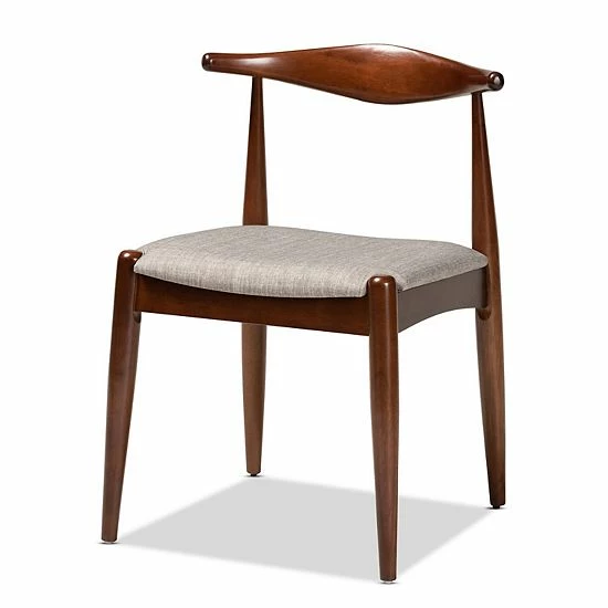 Baxton Studio Amato Dining Table & Chair 5-piece Set 5 Baxton Studio Amato Dining Table & Chair 5-piece Set - Image 5