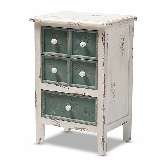 Baxton Studio Angeline Blue Storage Cabinet 1 Baxton Studio Angeline Blue Storage Cabinet