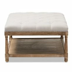 Baxton Studio Carlotta Rectangular Rustic Ottoman Coffee Table 5 Baxton Studio Carlotta Rectangular Rustic Ottoman Coffee Table -Baxton Studio Sales unnamed file 2989