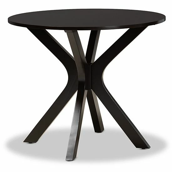 Baxton Studio Jeane Dining Table & Chair 5-piece Set 4 Baxton Studio Jeane Dining Table & Chair 5-piece Set - Image 4