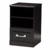 Baxton Studio Odelia Espresso Nightstand