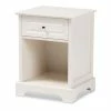 Baxton Studio Chase Nightstand Table Black