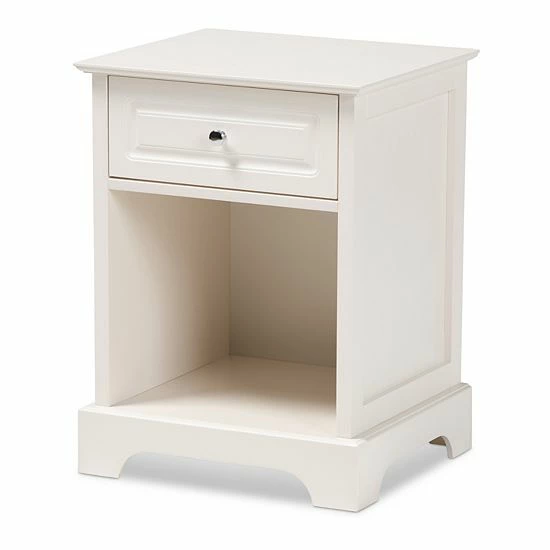 Baxton Studio Chase Nightstand Table Black 1 Baxton Studio Chase Nightstand Table Black