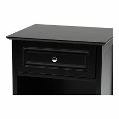 Baxton Studio Chase Nightstand Table Black 13 Baxton Studio Chase Nightstand Table Black -Baxton Studio Sales unnamed file 310
