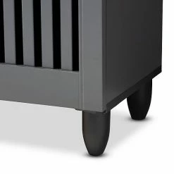 Baxton Studio Fernanda Charcoal Shoe Cabinet 9 Baxton Studio Fernanda Charcoal Shoe Cabinet -Baxton Studio Sales unnamed file 3105