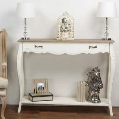 Baxton Studio Bourbonnais French Console Table