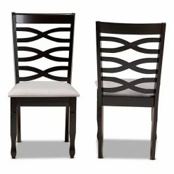 Baxton Studio Lanier Espresso Dining Chair 2-piece Set -Baxton Studio Sales unnamed file 3180