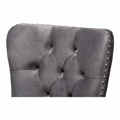 Baxton Studio Remy Dining Chair 2-Piece Set Gray Espresso 15 Baxton Studio Remy Dining Chair 2-Piece Set Gray Espresso -Baxton Studio Sales unnamed file 32