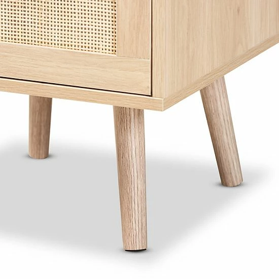 Baxton Studio Baird Nightstand 7 Baxton Studio Baird Nightstand - Image 7