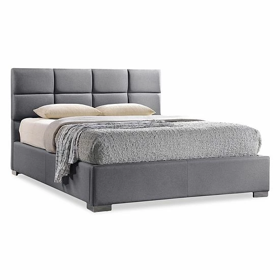 Baxton Studio Sophie Tufted Upholstered Bed Gray Baxton Studio Sophie Tufted Upholstered Bed Gray -Baxton Studio Sales unnamed file 3218