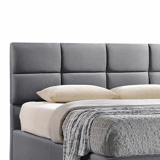 Baxton Studio Sophie Tufted Upholstered Bed Gray Baxton Studio Sophie Tufted Upholstered Bed Gray -Baxton Studio Sales unnamed file 3219