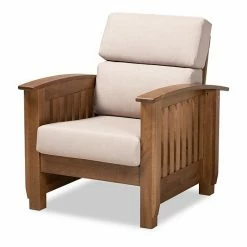 Baxton Studio Charlotte Arm Chair