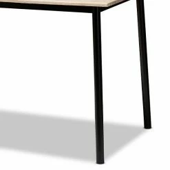 Baxton Studio Honore Light Brown Dining Set -Baxton Studio Sales unnamed file 3244